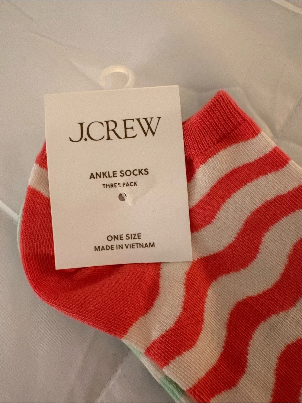 NWT J. Crew Ankle Socks (3 pack)
